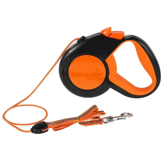 Retractable Dog Leash Reflective Non-Slip Handle
