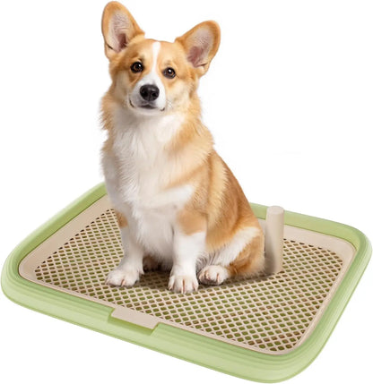 Dog Potty Tray, 23.6"x17.7" Indoor Pet Pee Pad Holder