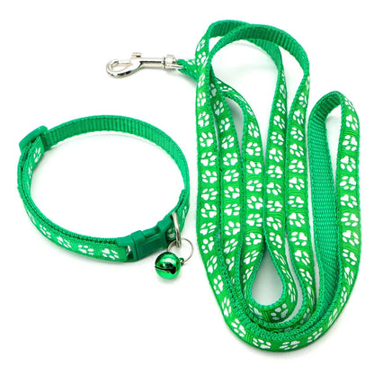 Leash Adjustable Collar Printed