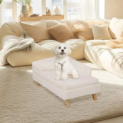 Elevated Bed, Cozy Pad, Waterproof with Wood Legs