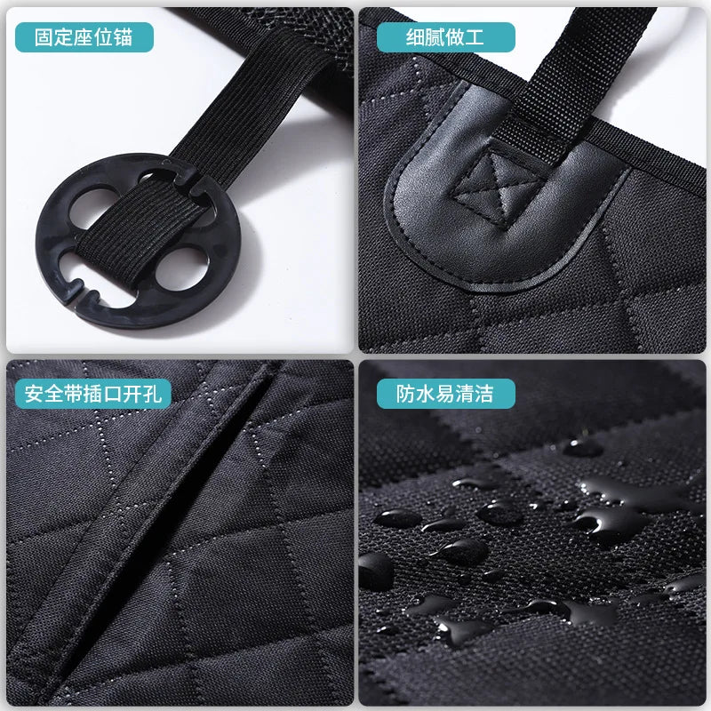 Seat Cover Waterproof Travel Mat Rear Safety Pad
