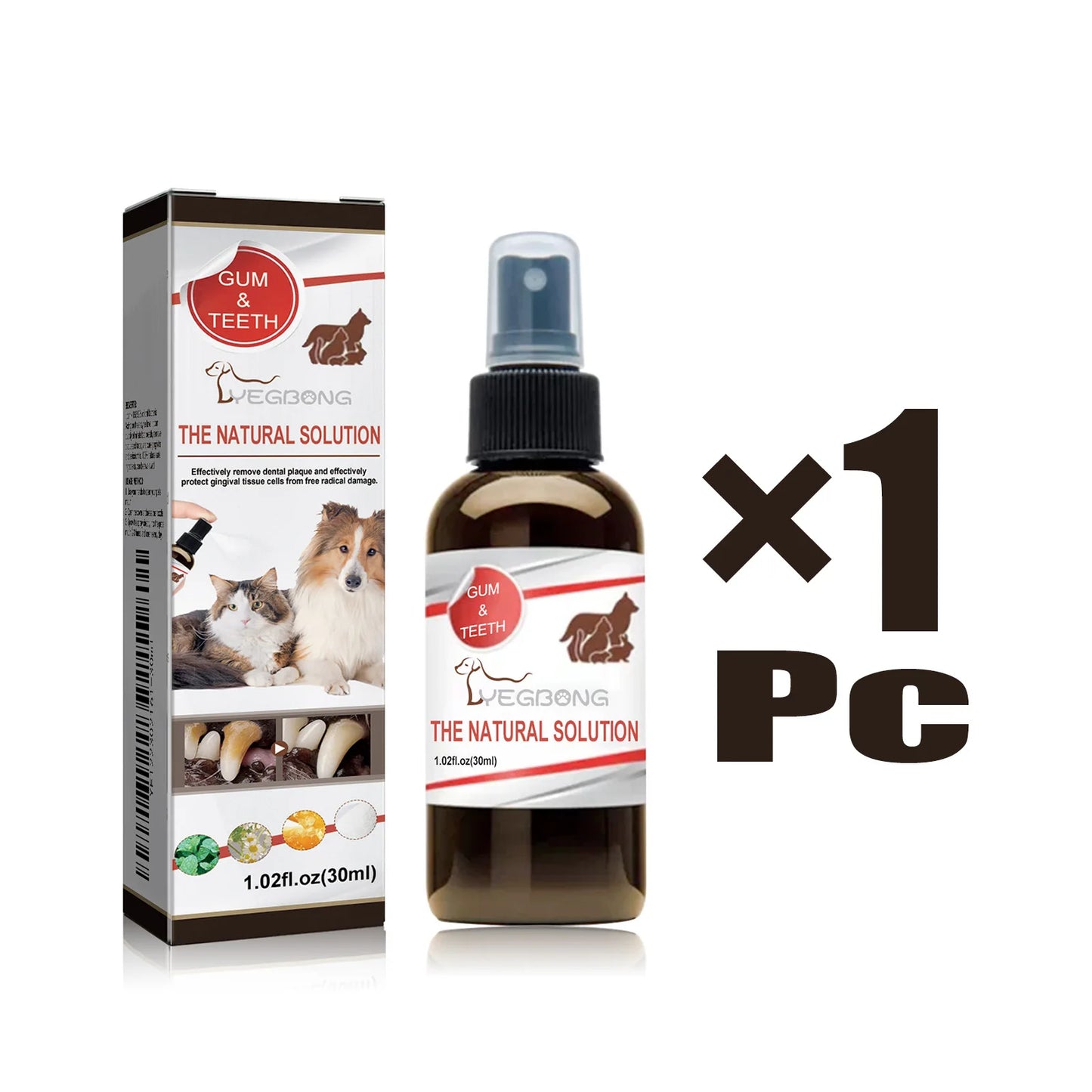 Dental Cleaning Spray Remove Plaque Tartar Freshen Bad Breath
