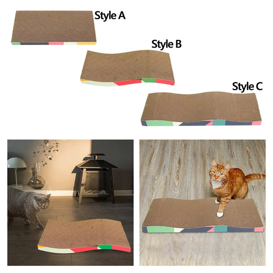 Cat Scratchers Cardboard Corrugated Durable Furniture Protection