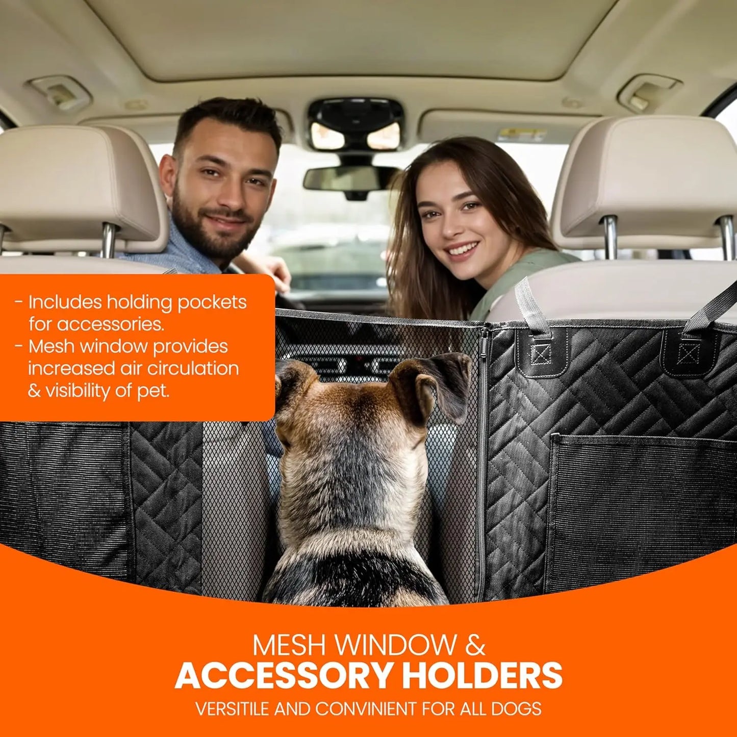 Waterproof Pet Seat Cover for Car, SUV & Truck
