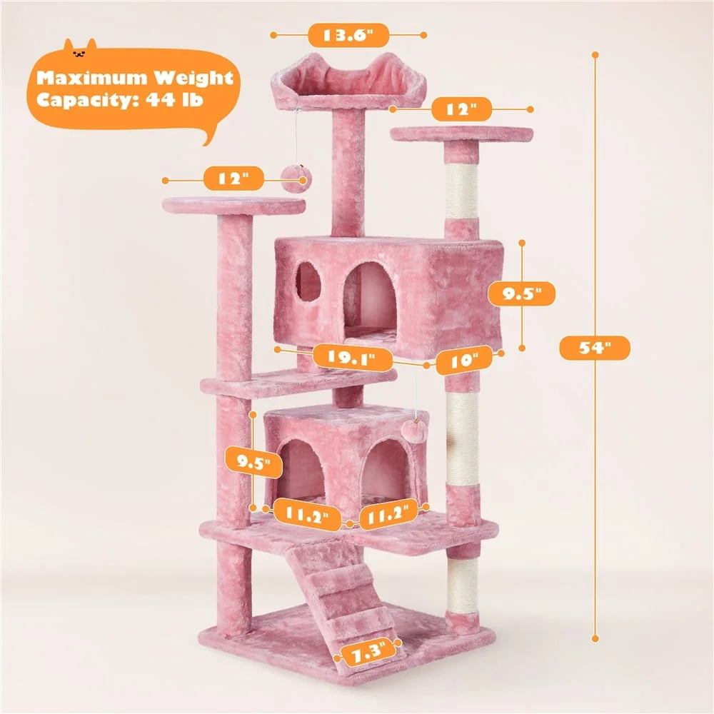Scratching Post Fur Balls Perches Sturdy Base