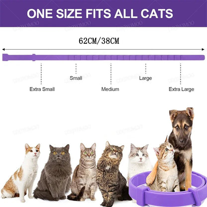 Dog Calming Pheromone Collar Cat Relieve Anxiety Adjustable Comfortable Collar