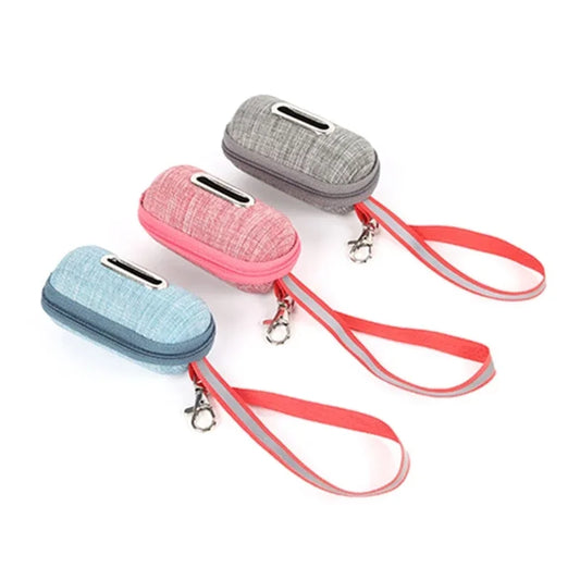 Portable Dog Poop Bag Dispenser With Rope