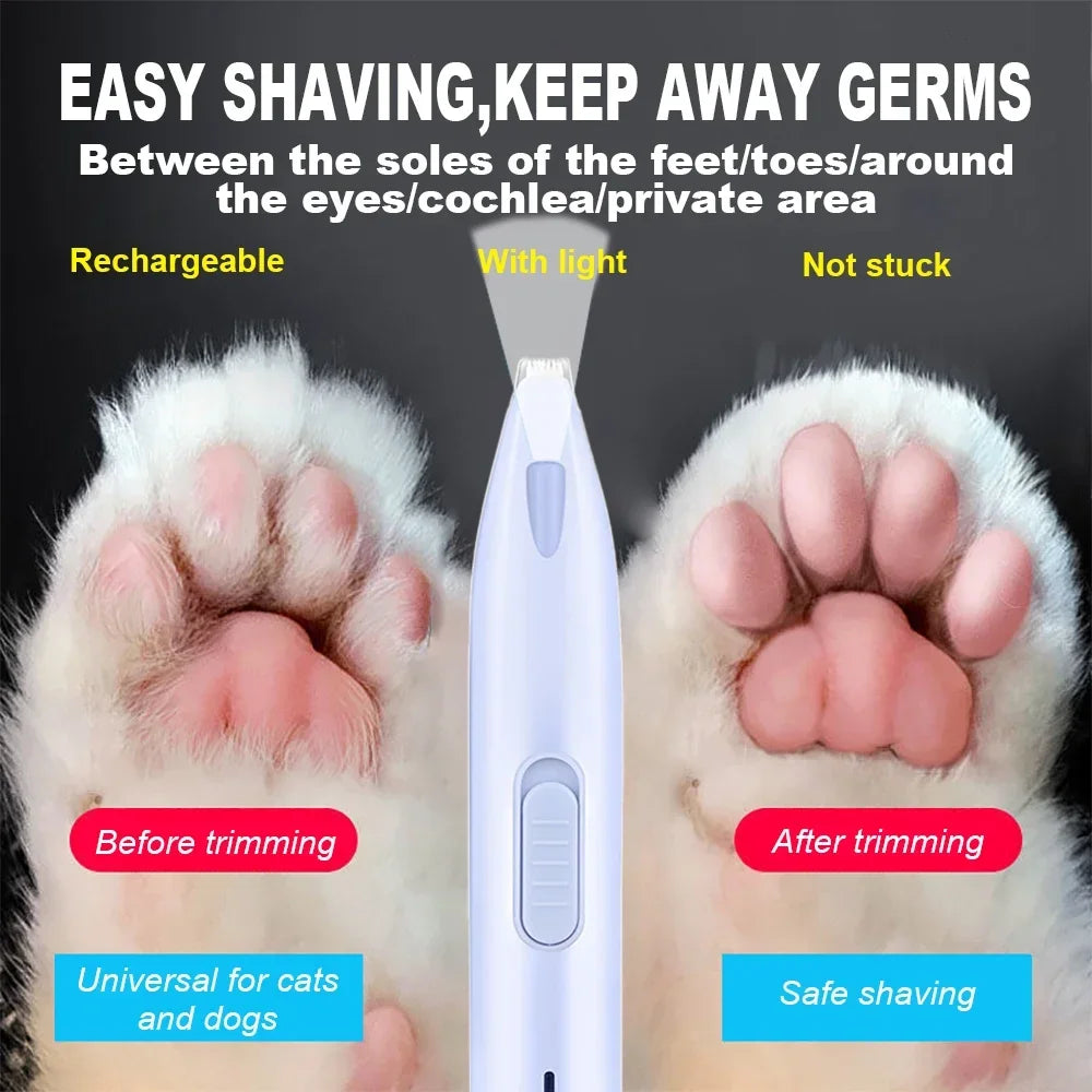 Hair Trimmer Electric Pet Foot Hair Ear