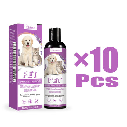 100ml Pets Shampoo Conditioner Protect Skin Flea Killer