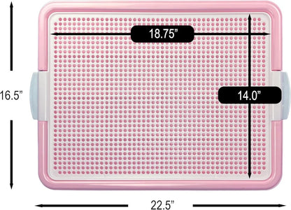 Dog Pee Pad Holder, 22.5”X16.5” for Small Dogs