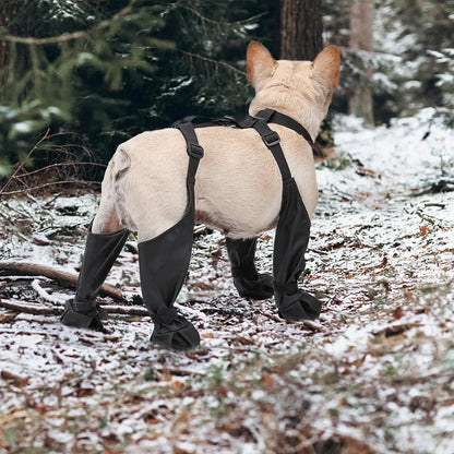 Small Medium Large Dogs Suspender Boots Waterproof