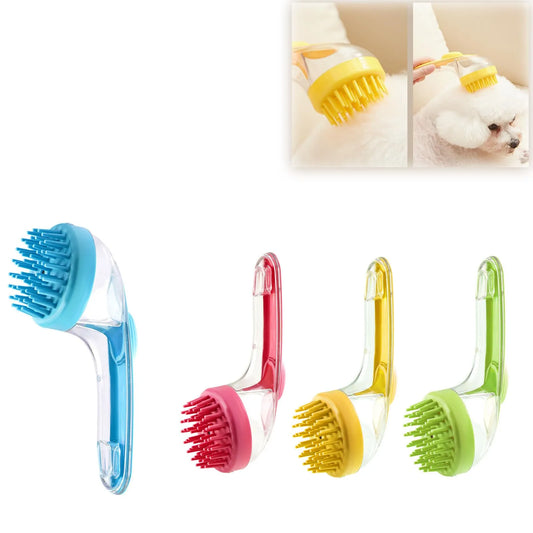 Multifunctional Liquid Shampoo Brush Head Cleaning Massage