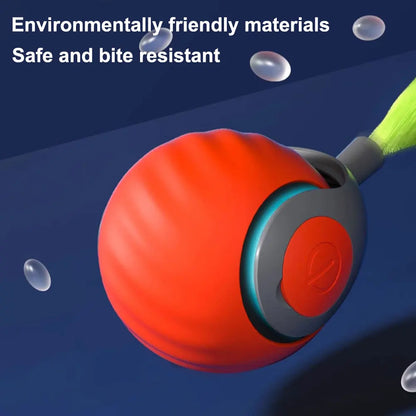 Toy Ball Electronic Interactive Pet Rechargeable Moving Bouncing