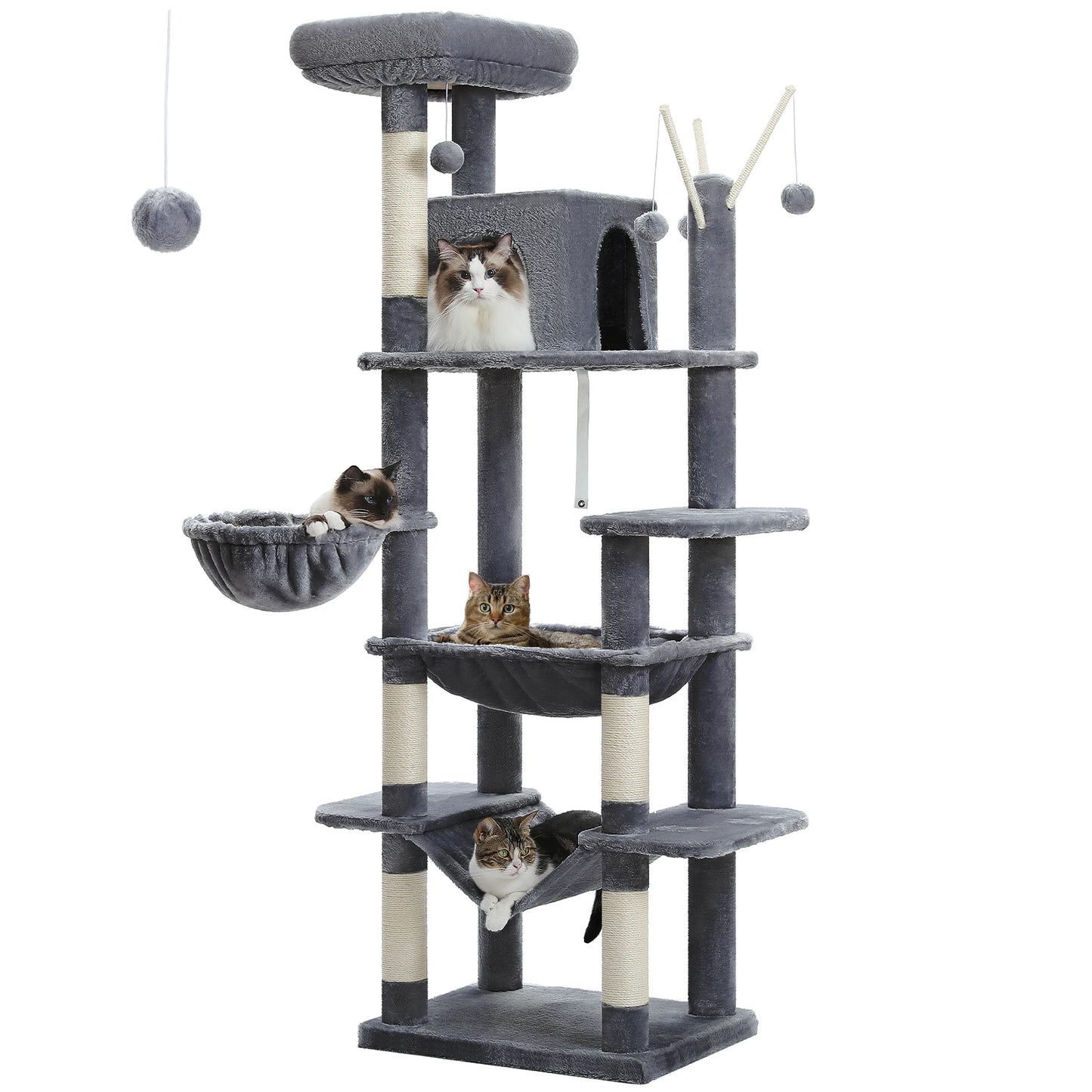 Tall Cat Tower/Super Big Hammock/Scratching Post