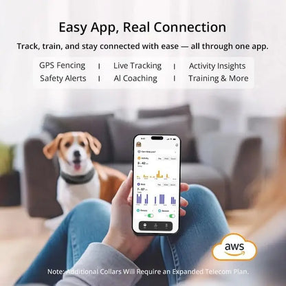 Dog Wireless Fences, Advanced GPS Dog Collar