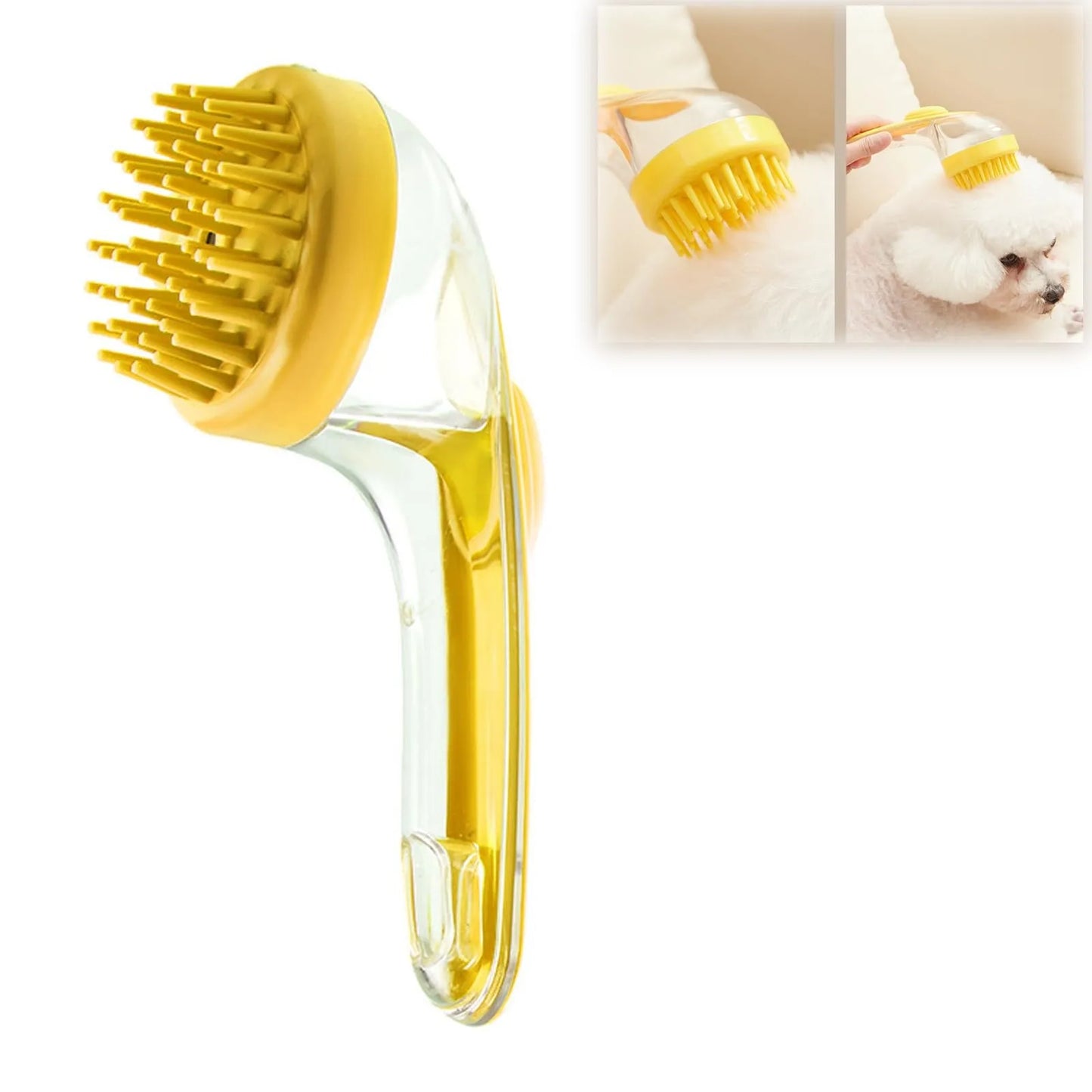 Multifunctional Liquid Shampoo Brush Head Cleaning Massage