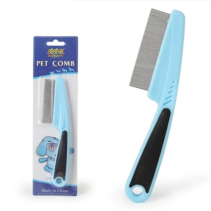 Pet Comb Removal Flea Cat Dog Stainless Steel