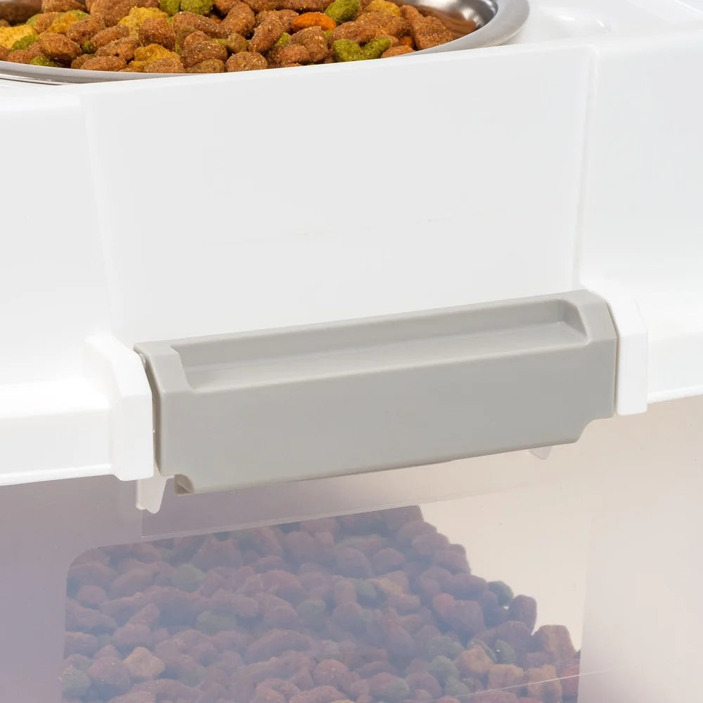 Airtight Pet Food Container with Bowls Durable