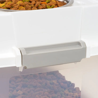 Airtight Pet Food Container with Bowls Durable