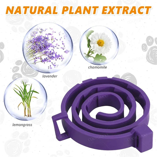 Dog Calming Pheromone Collar Cat Relieve Anxiety Adjustable Comfortable Collar