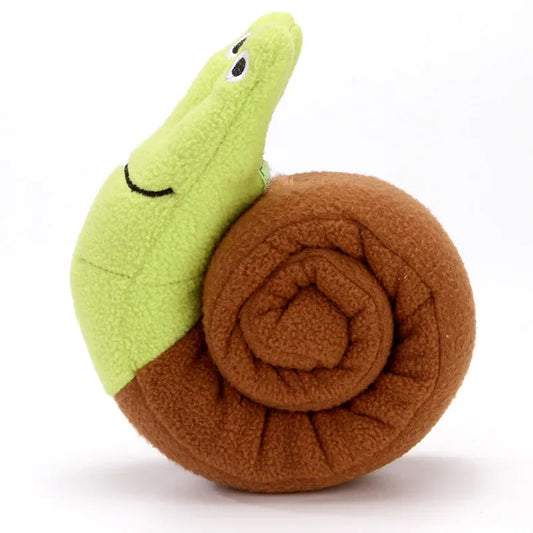 Snuffle Mat Plush Sound Interactive Sniffing Snail Toys
