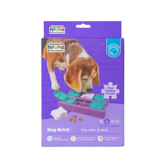 Interactive Dog Puzzle with 10 Hidden Treat Compartments