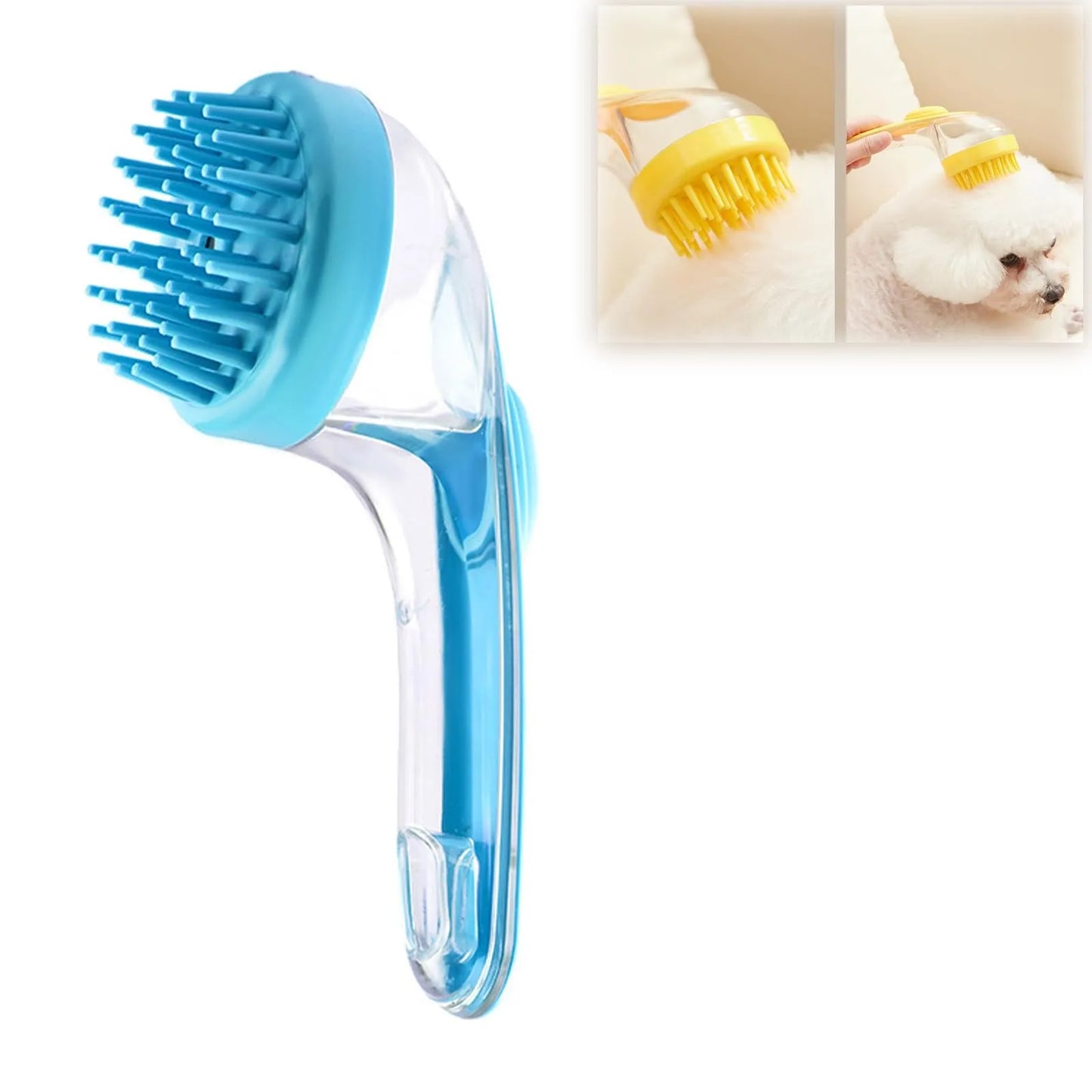 Multifunctional Liquid Shampoo Brush Head Cleaning Massage