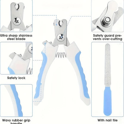 Hair Removal, Flea Comb, Shampoo Brush, Nail Clippers, Toothbrush Set