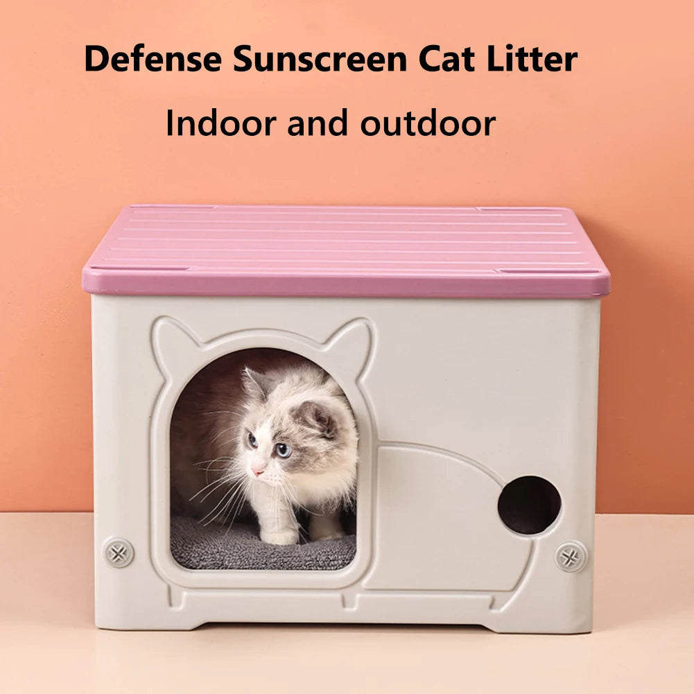 Outdoor Portable Stray Cat Nest Winter Warm Waterproof