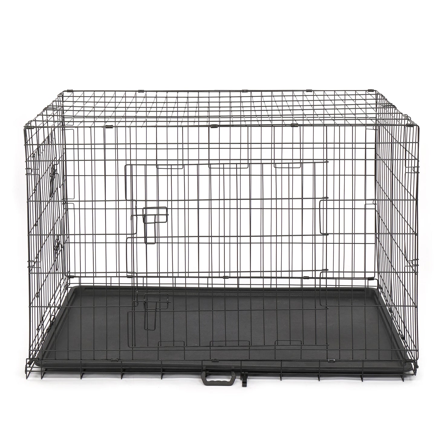 42" 36" 30" 24" Pet Kennel Cat Dog Folding Steel Crate