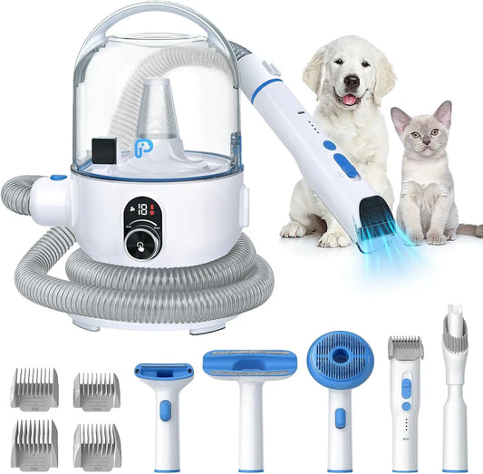 5-in-1 Pet Grooming Kit with 2.0L Dust Cup