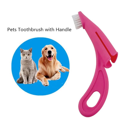1Pcs Pet Finger Toothbrush 2 Colors