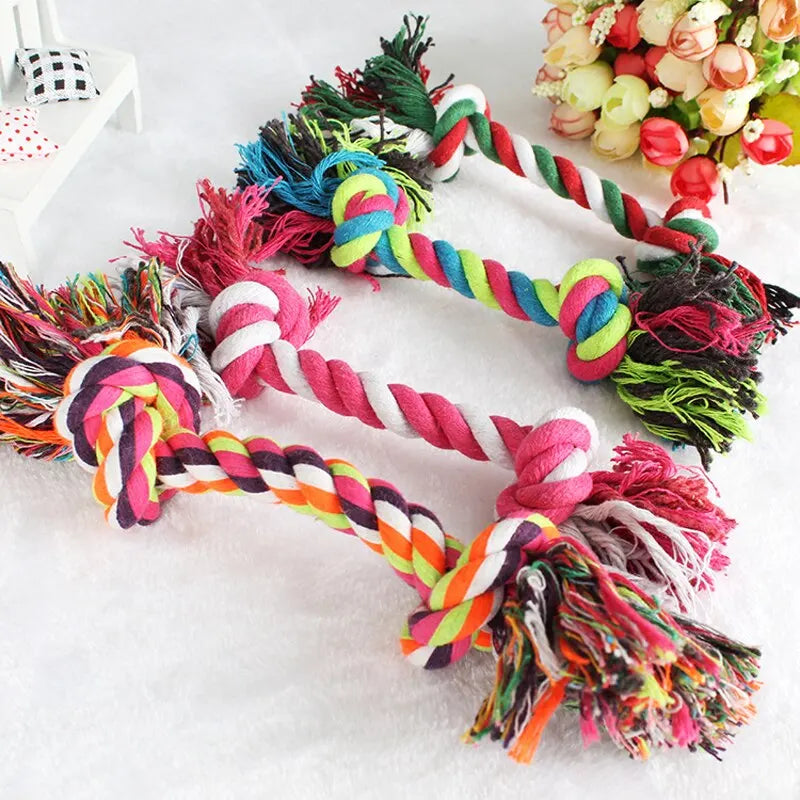 Dog Toy Molar Bite-Resistant Cotton Rope Knot