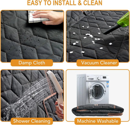 Dog Car Seat Cover, Waterproof Non-Slip