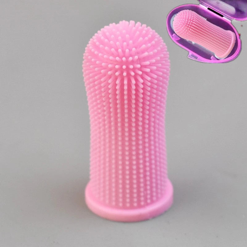 Cleaning Finger Brush For Pet Nontoxic