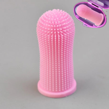 Cleaning Finger Brush For Pet Nontoxic