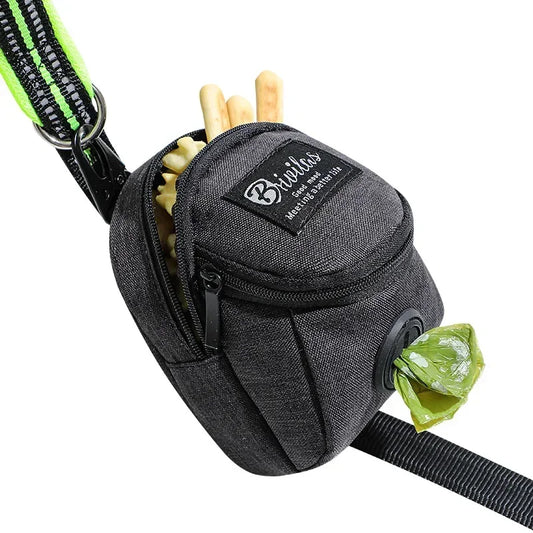 Pet Poop Bag Dispenser Multifunction Dog Treat Bag Training