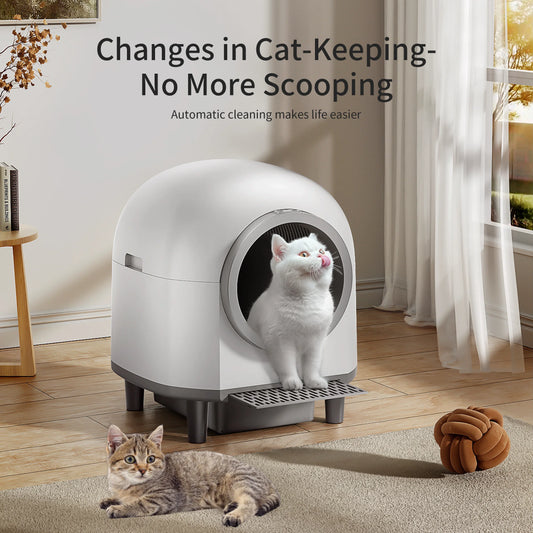 Automatic Cat Litter Box Self Cleaning Sandbox APP