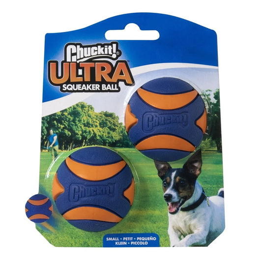 Ultra Squeaker High Bounce Floatable Fetch Toys Pack of 2 Balls