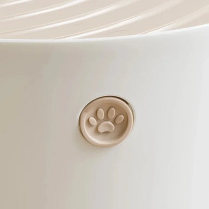 Kitty Litter Pan Litter Particle Catching Grooved Cover