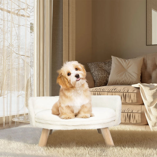 Pet Sofa Bed Raised Bed Removable Cushion