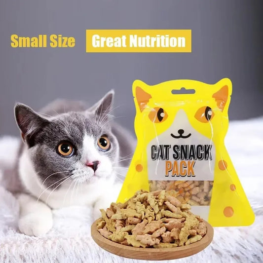 Cat Biscuits Salmon, Chicken, Tuna Crispy Catnip