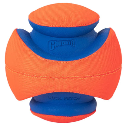 Interactive Fetch Rubber Ball Durable Canvas Lightweight