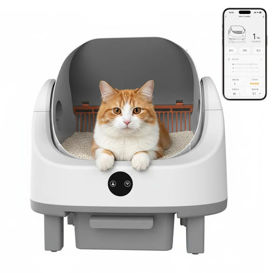 Self Cleaning Litter Box APP Control 9L Waste Bin