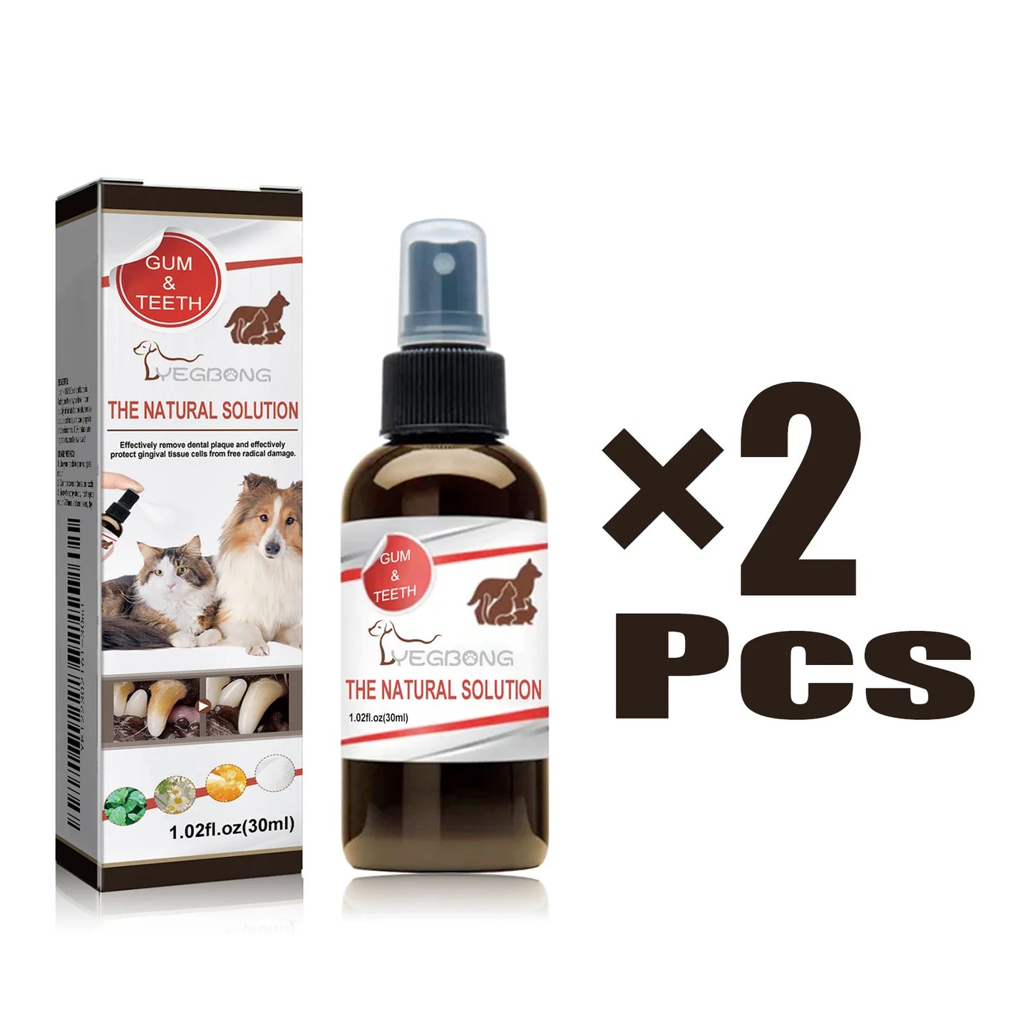 Dental Cleaning Spray Remove Plaque Tartar Freshen Bad Breath
