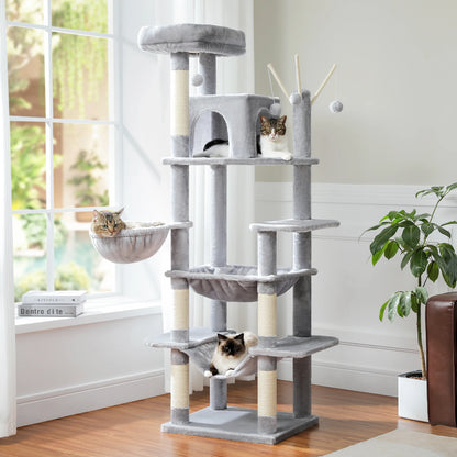 Tall Cat Tower/Super Big Hammock/Scratching Post