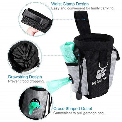 Portable Dog Training Bag Reward Waist Bag
