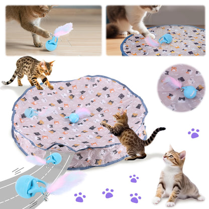 Motion Activate Wear Resist Mouse Catching Game Cat Mat