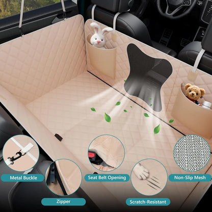 Waterproof Car Seat Cover, Non-Slip & Scratchproof