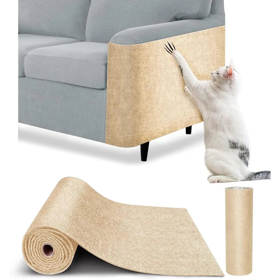 Scratch Mat Furniture Protection/Trimmable/Self-Adhesive Carpet Pad